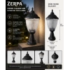 ZERPA Prizma Set Üstü Armatür Siyah E-27