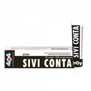 404 SIVI CONTA SİYAH 80 GR