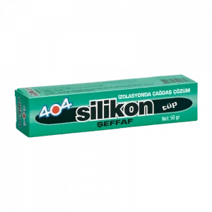 404 TÜP SİLİKON ŞEFFAF 55 GR