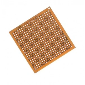 50x50mm Delikli Bakır Plaket Tek Taraflı Devre Kartı 5x5