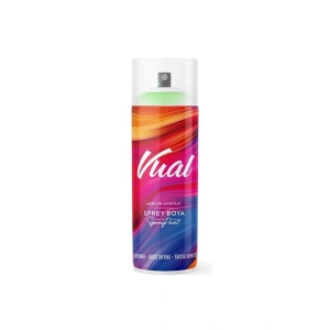 AKÇALI VUAL SPREY BOYA 400 ML RAL 9010 - BEYAZ MAT