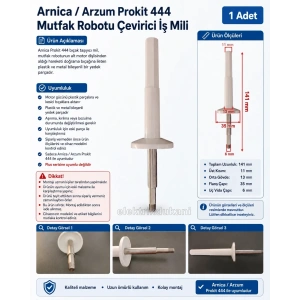 ARNİCA / ARZUM Prokit 444 Mutfak Robotu Bıçak Çevirici İş Mili