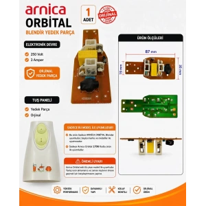 ARNİCA Orbital Blendır Tuş Paneli Elektronik Devresi