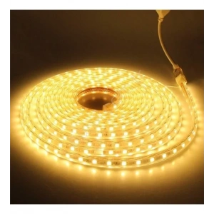 CATA 10 Çip 220V Dış Mekan Trafosuz Şerit Led 3500 k Günışığı Kendinden Yapışkanlı (120 Led)