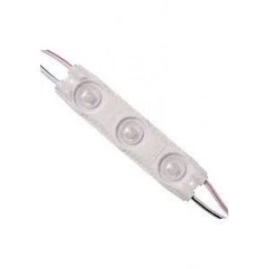 CATA 12v 3lü Modül Led BEYAZ Mercekli Led Dış Ortam IP67  (12 volt 1.2 watt 50lm)