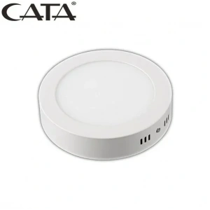CATA 18W Yuvarlak Sıva Üstü Led Panel 6500K Beyaz Kasa