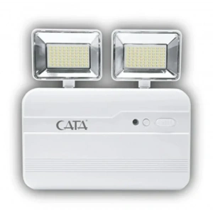 CATA 2x10 Watt Acil Aydınlatma Nil Şarjlı Armatür Işıldak 2 Kademe 6400k 220 Volt IP20