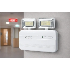 CATA 2x5 Watt Nil Acil Aydınlatma Şarjlı Armatür Işıldak 2 Kademe 6400k 220 Volt IP20