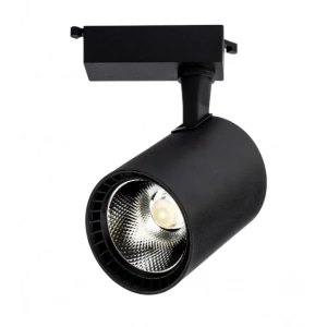 CATA 30w Babil BEYAZ Işık SİYAH Kasa Led Ray Spot Armatür 6400K (Plastik Kasa)