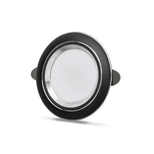 CATA 6W Zebra Siyah-Krom 3 Renk Led Spot S. A. 6400+4000+3200K Sıva Altı 6 Watt 220 Volt