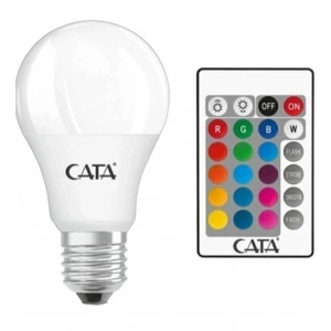 CATA E-27 9w Duya Takılabilen Uzaktan Kumandalı RGB Led Ampul