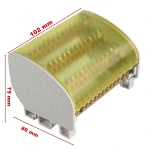 ÇETSAN 3 FAZ 1 NÖTÜR 2+10 DELİKLİ FAZ DAĞITIM BARASI