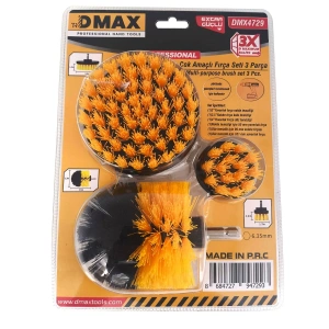 DMAX ÇOK AMAÇLI FIRÇA SETİ 3 PARÇA