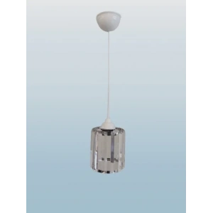 DMR Kristal Taşlı KROM Yuvarlak Tekli Avize E-27