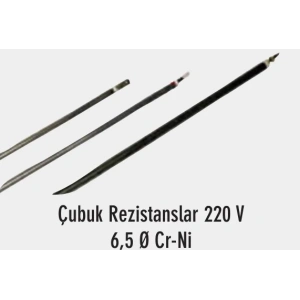 ENDER 200Cm Çubuk Rezistans 2000w 2mt 220 V 6.5 ? Cr-Ni