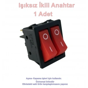 ENDER İkili Işıksız Anahtar Köprülü 16A 220 Volt IP44 (16 Amper Yüksek Kaliteli )