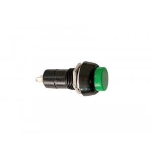 ENDER Plastik YEŞİL Yuvarlak Yaylı Buton Anahtar 12mm