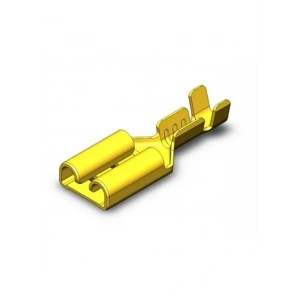 ENDER Sarı Mini Geçmeli Dişi Jak Terminal Küçük 4.8mm