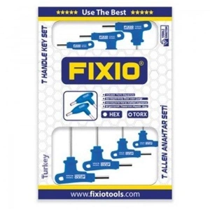 FİXİO T ALLEN TAKIMI 7 PCS (2MM-2,5MM-3MM-4MM-5MM-6MM-8MM)