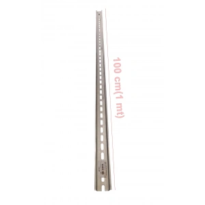 GENEL Delikli W-Otomat Pano Rayı 1mt (35X7.5)