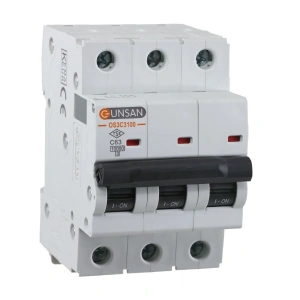 GÜNSAN 3X63A 10kA C TİP 3P OTOMAT VALTA