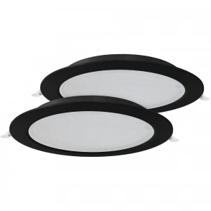 HOROZ AURA PRİZMA 18W SİYAH 2700K LED ARMATÜR