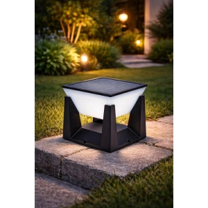 Horoz Serenza 2W 3000K Siyah Kasa 3.2VDC Led Solar Bahçe Lambası