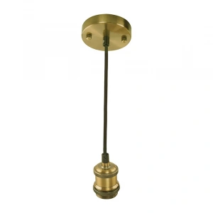 HOROZ TESLA E27 60W BAKIR PENDANT LAMP