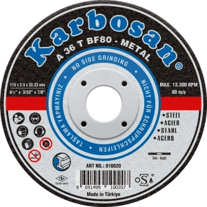 KARBOSAN METAL KESİCİ DİSK İNCE 115*1,0