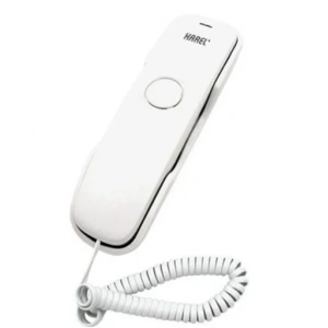 KAREL KABLOLU DUVAR TELEFON BEYAZ-SİYAH