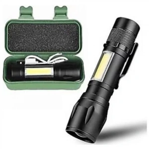 Klaus Led El Feneri Usb Şarjlı 3+1 400 MAH Lİ-İON