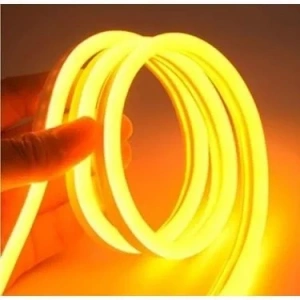 LUSTER 220V NEON LED HORTUM LED AMBER 1 METRE
