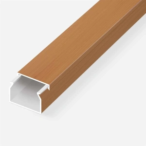MUTLUSAN 25x16 Koyu CEVİZ Yapışkanlı Kablo Kanalı Sidem A.B.S.