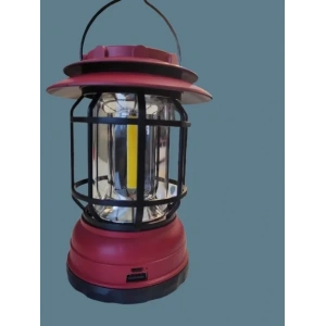 MUTLUSAN Nostalji Solarlı Kamp Feneri 5W Solar+Micro USB Şarjlı