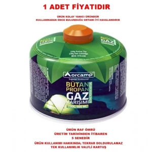 ORCAMP Yedek Ocak Tüp Gaz Kartuşu 230gr (kts-230)