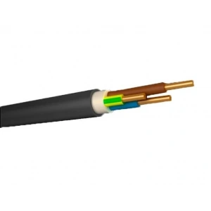 ÖZNUR 3x2.5mm NYY Kablo Yer Altı Elektrik Kablosu SİYAH YVV 0.6/1 kV