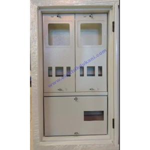 ÖZPA 1002 S.A. 2 MONOFAZE SAYAÇLI PANO
