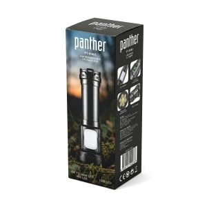 Panther Usb Şarjlı El Feneri 6W Led 1.500 LM