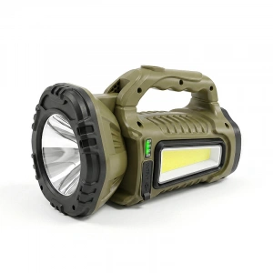 PANTHER USB ŞARJLI SOLAR EL FENERİ 3W LED 600 LM 5 IŞIK MODLU