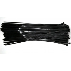 PEMSAN Klips Kablo Bağı 4.8x400 SİYAH (100lü Paket) Kablo Cırdı