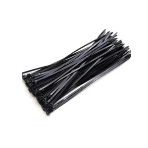 PEMSAN Klips Kablo Bağı 4.8x450 SİYAH (100lü Paket) Kablo Cırdı