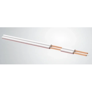 REÇBER 2x0.75mm? Bitişik Yassı BEYAZ Kodlu Kordon Kablo