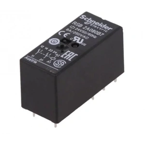 SCHNEİDER 2 KUTUPLU 24V AC PCB 8A 8 PİNLİ ROLE
