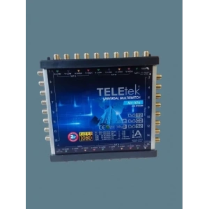 TELETEK 16 Çıkışlı Üniversal Multi Switch Hybrid Uydu Santrali Sonlu & Kaskatlı Kullanılabilir