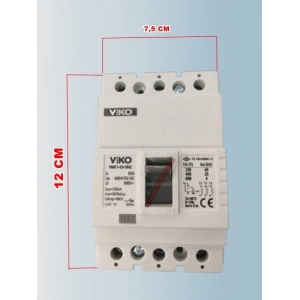 VİKO VMF1-63  3x63A Sabit Termik Kompakt Şalter 25kA