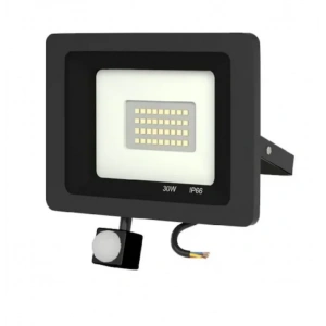 YCL 220v 30w Hareket Sensörlü Led Projektör 6500K Beyaz Işık IP65