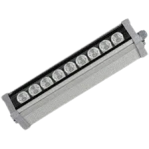 YCL WALLWASHER 9X1W 9W 30CM KIRMIZI