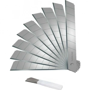 Yedek Maket Bıçağı Ağzı (10lu Pk.) 18mm x 0.5mm (Falçata Ağızı)