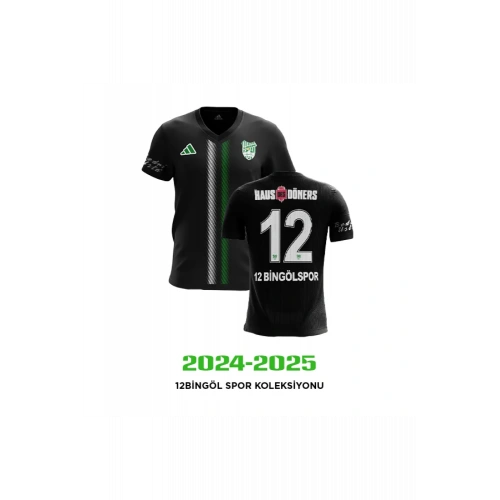 ADİDAS 12 Bingölspor Yeni Sezon Siyah Forma 2025/26