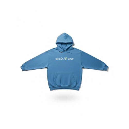 12 Bingölspor Kapüşonlu Sweatshirt Mavi